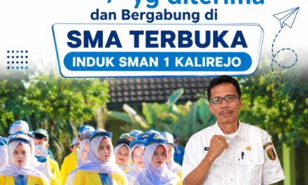 📢 PENGUMUMAN SMPB SMA TERBUKA SMAN 1 KALIREJO